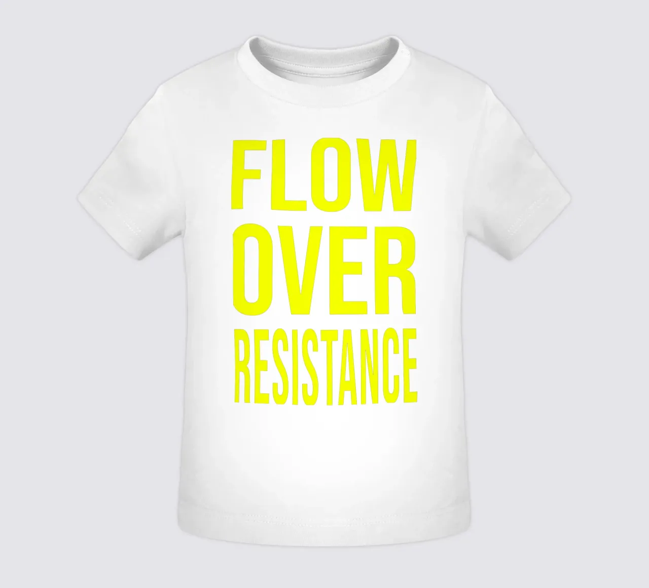 OVER Series- bold letters, brave values (5 colors) maglietta neonato da OVER SERIES