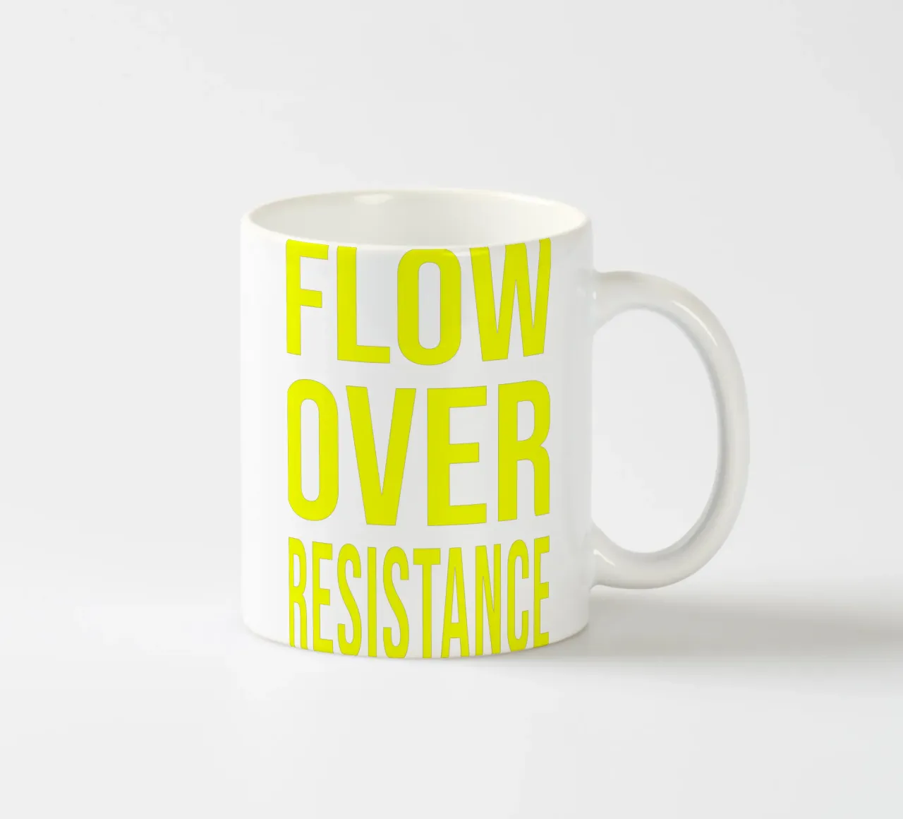 OVER Series- bold letters, brave values (5 colors) tazza in ceramica da OVER SERIES