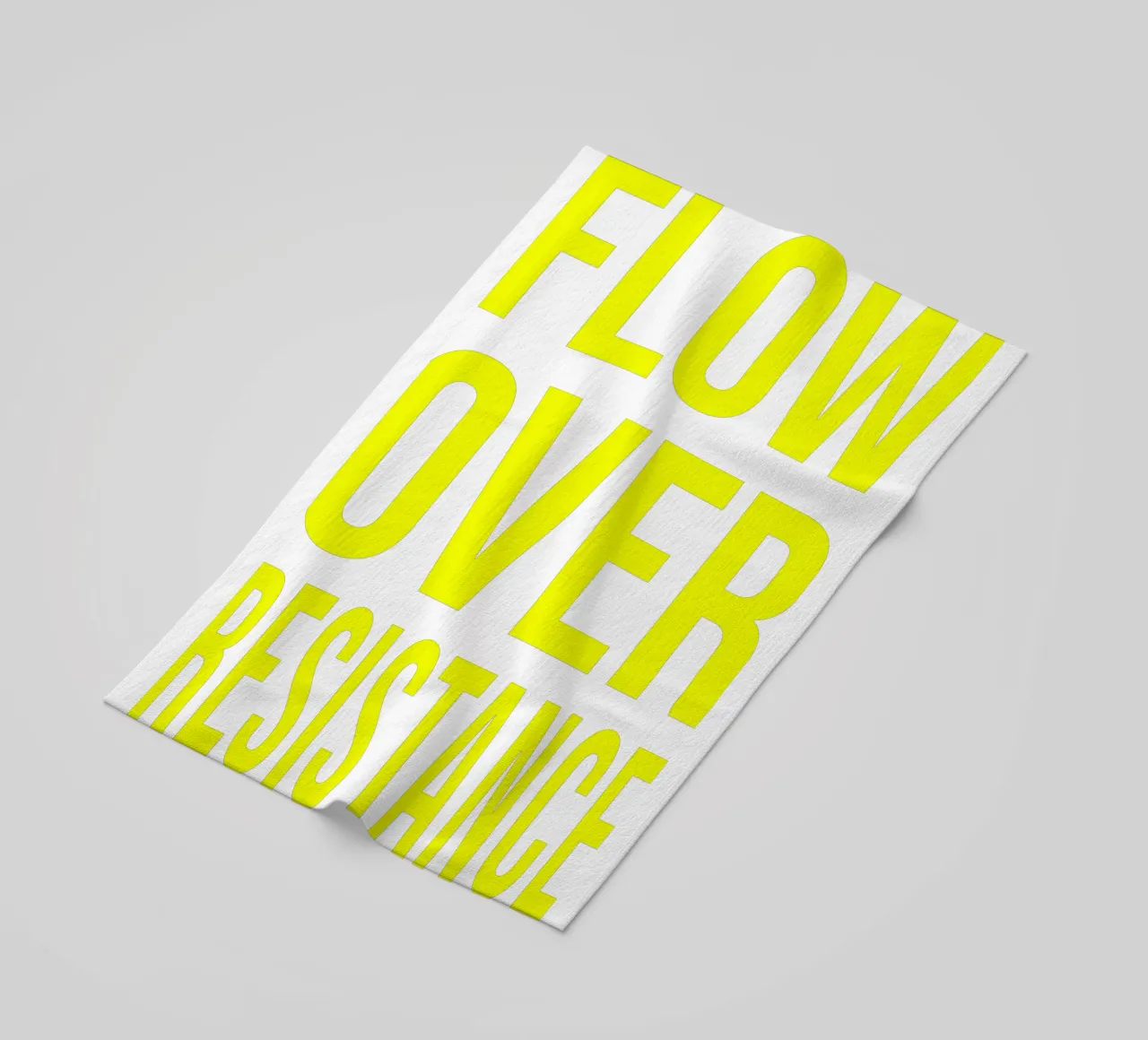 OVER Series- bold letters, brave values (5 colors) telo mare da OVER SERIES