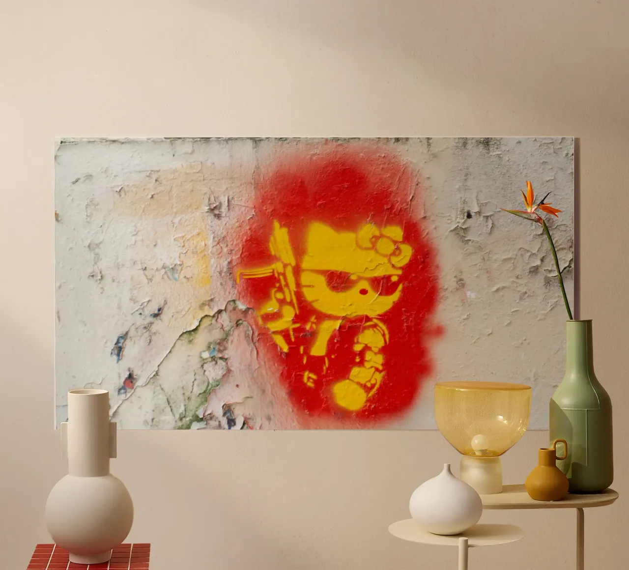 Kitty plexiglass da Jonas Klein