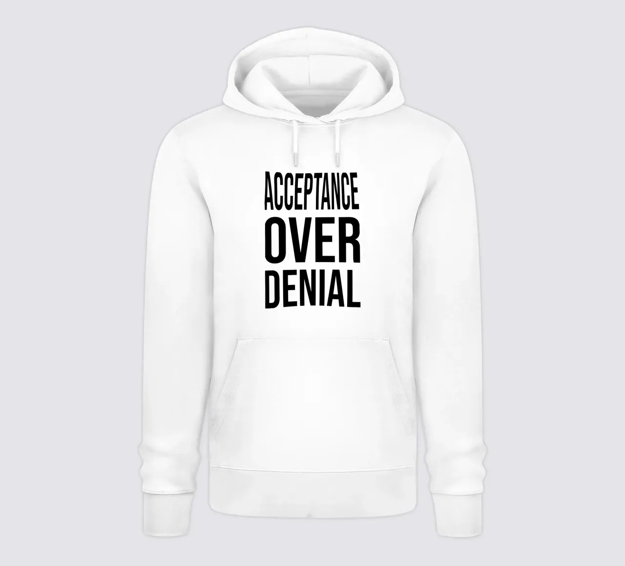 OVER Series- bold letters, brave values (5 colors) sudadera con capucha de OVER SERIES