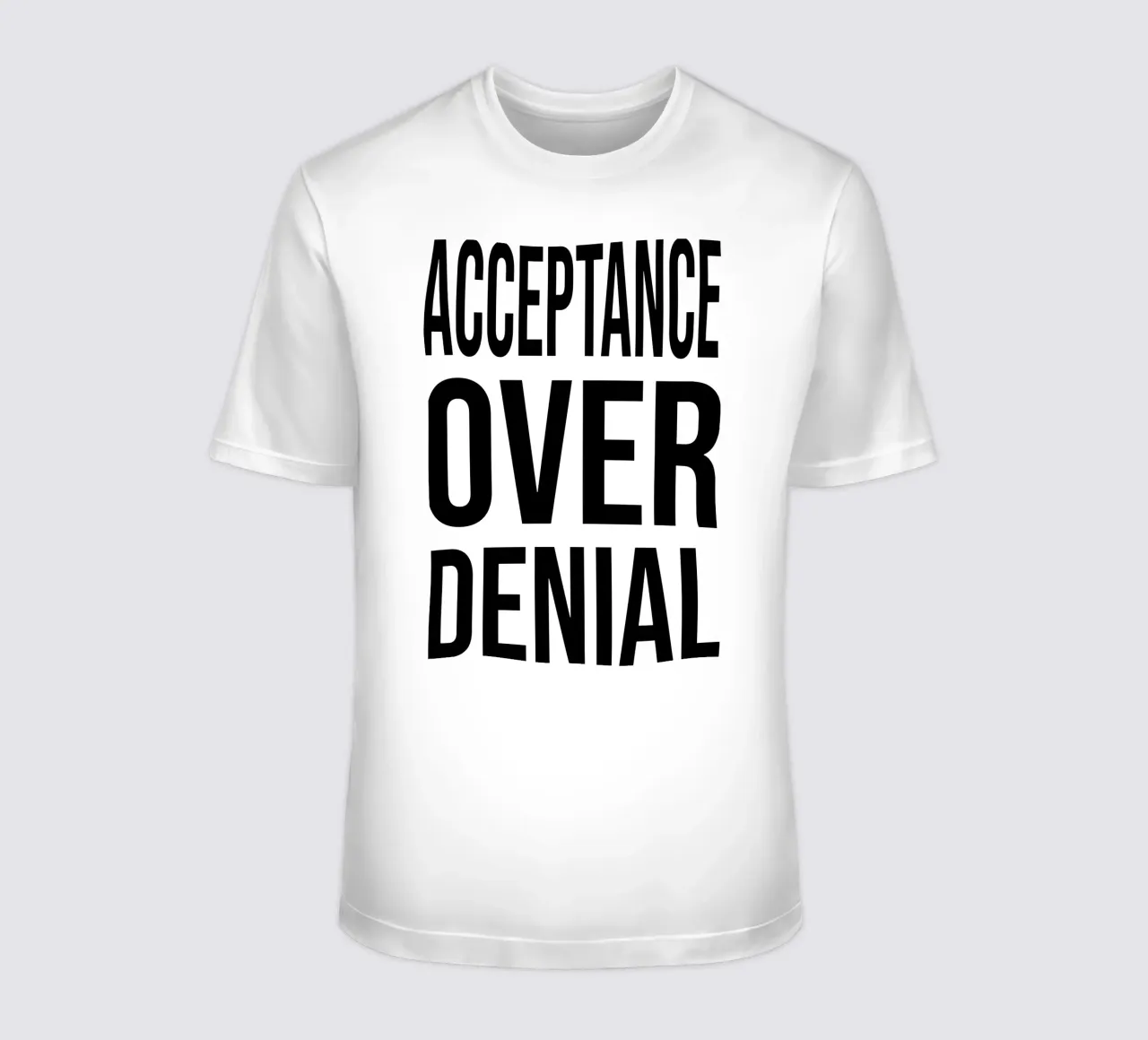 OVER Series- bold letters, brave values (5 colors) t-shirt da OVER SERIES