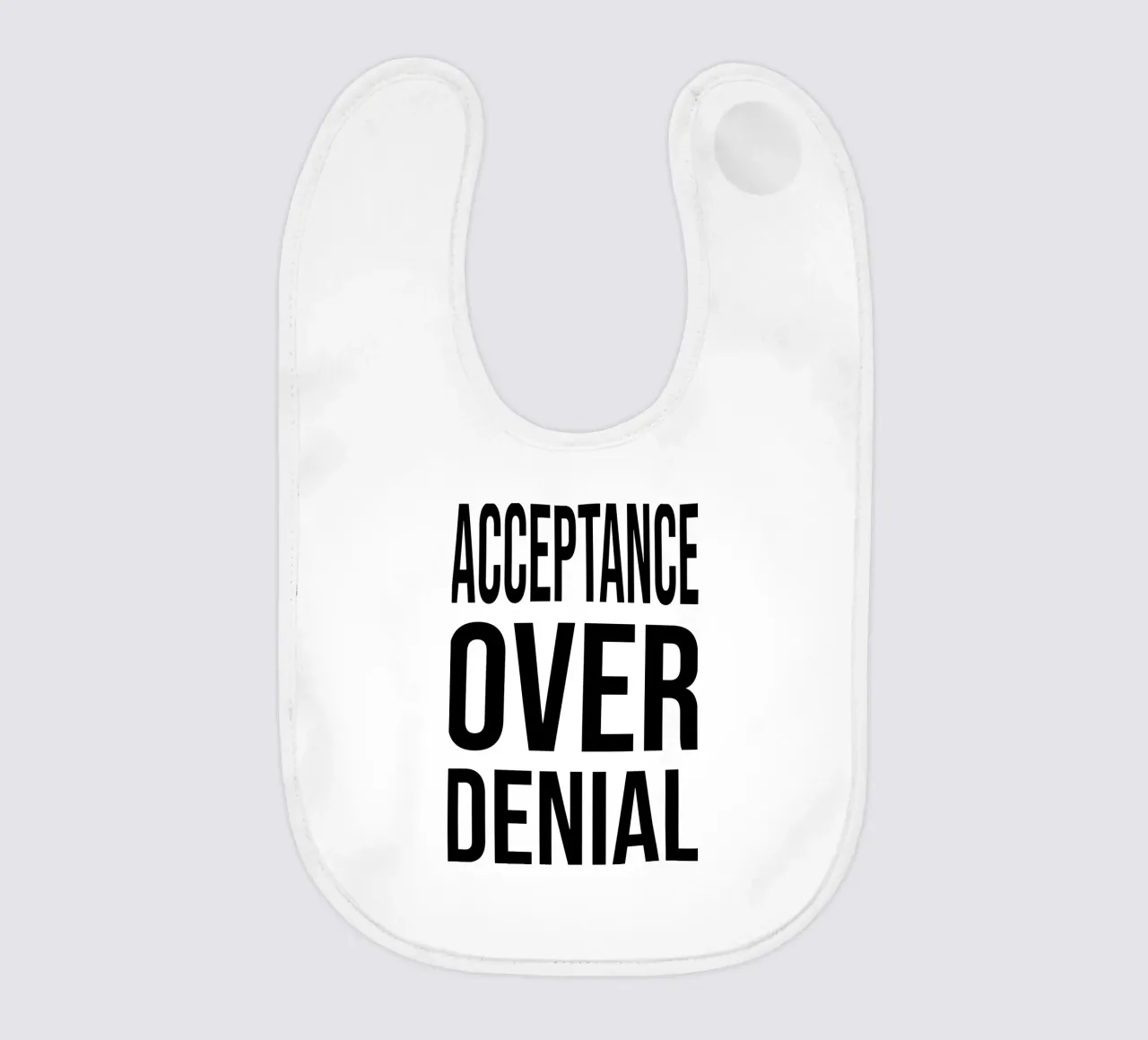 OVER Series- bold letters, brave values (5 colors) bavaglino da OVER SERIES