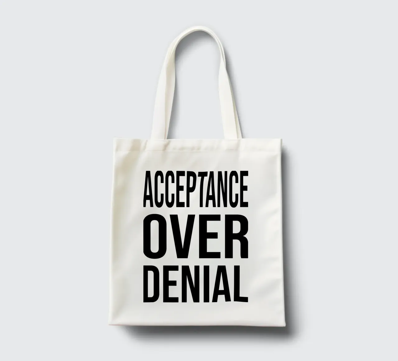 OVER Series- bold letters, brave values (5 colors) borsa in juta da OVER SERIES