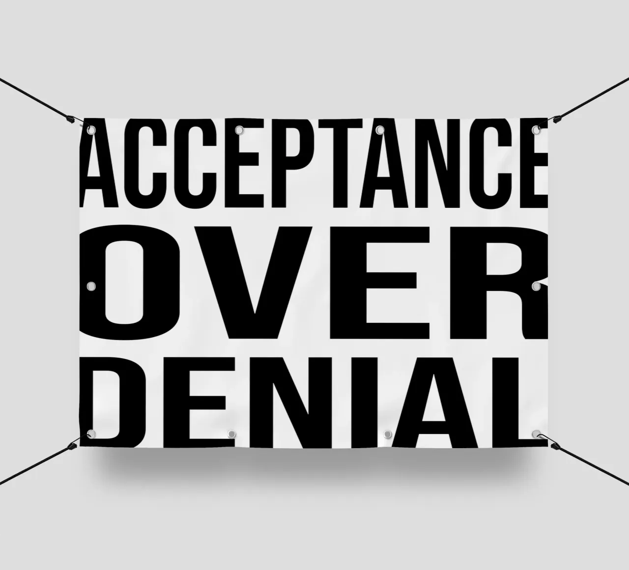OVER Series- bold letters, brave values (5 colors) telo in pvc da OVER SERIES