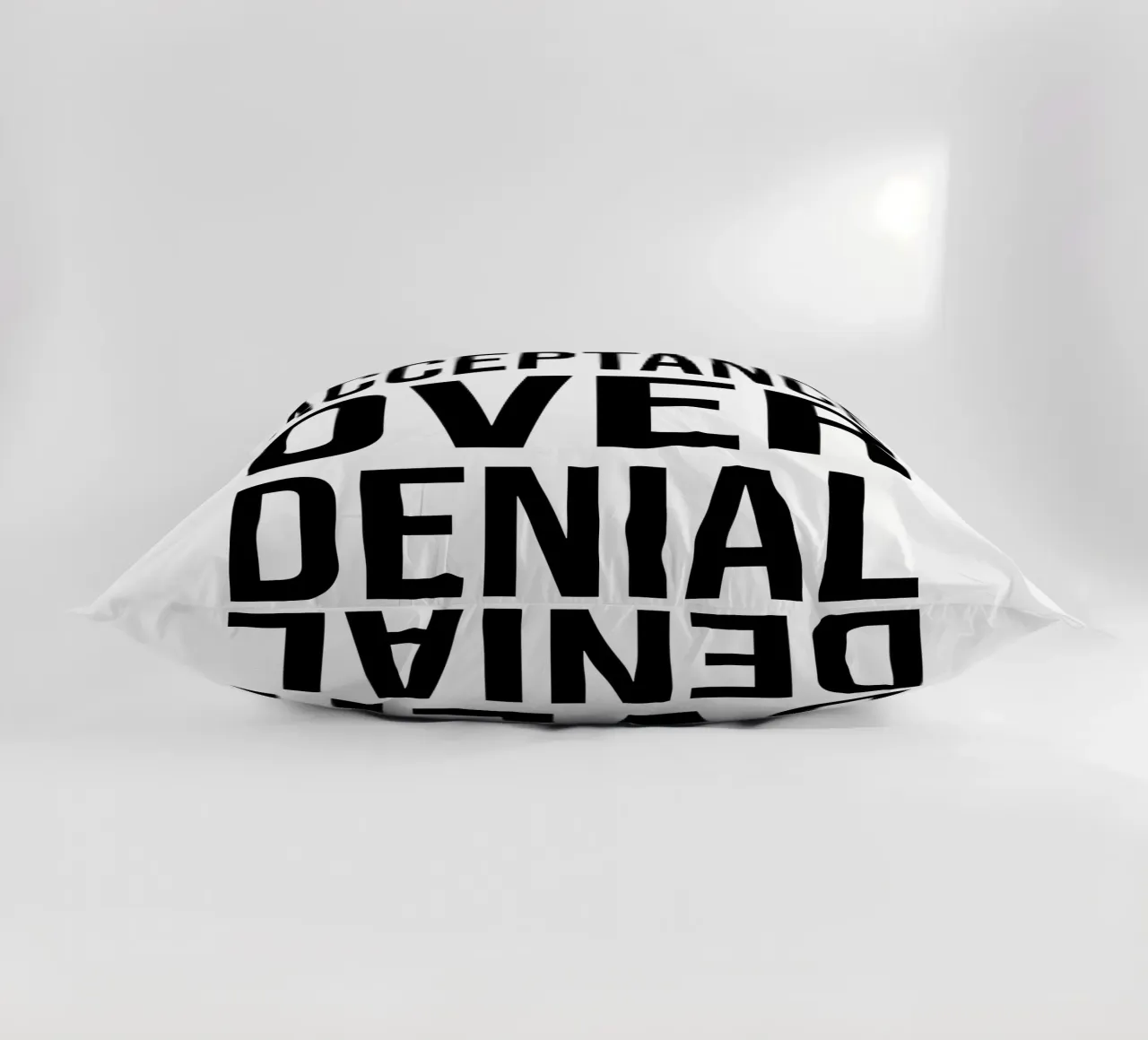 OVER Series- bold letters, brave values (5 colors) cuscino da OVER SERIES