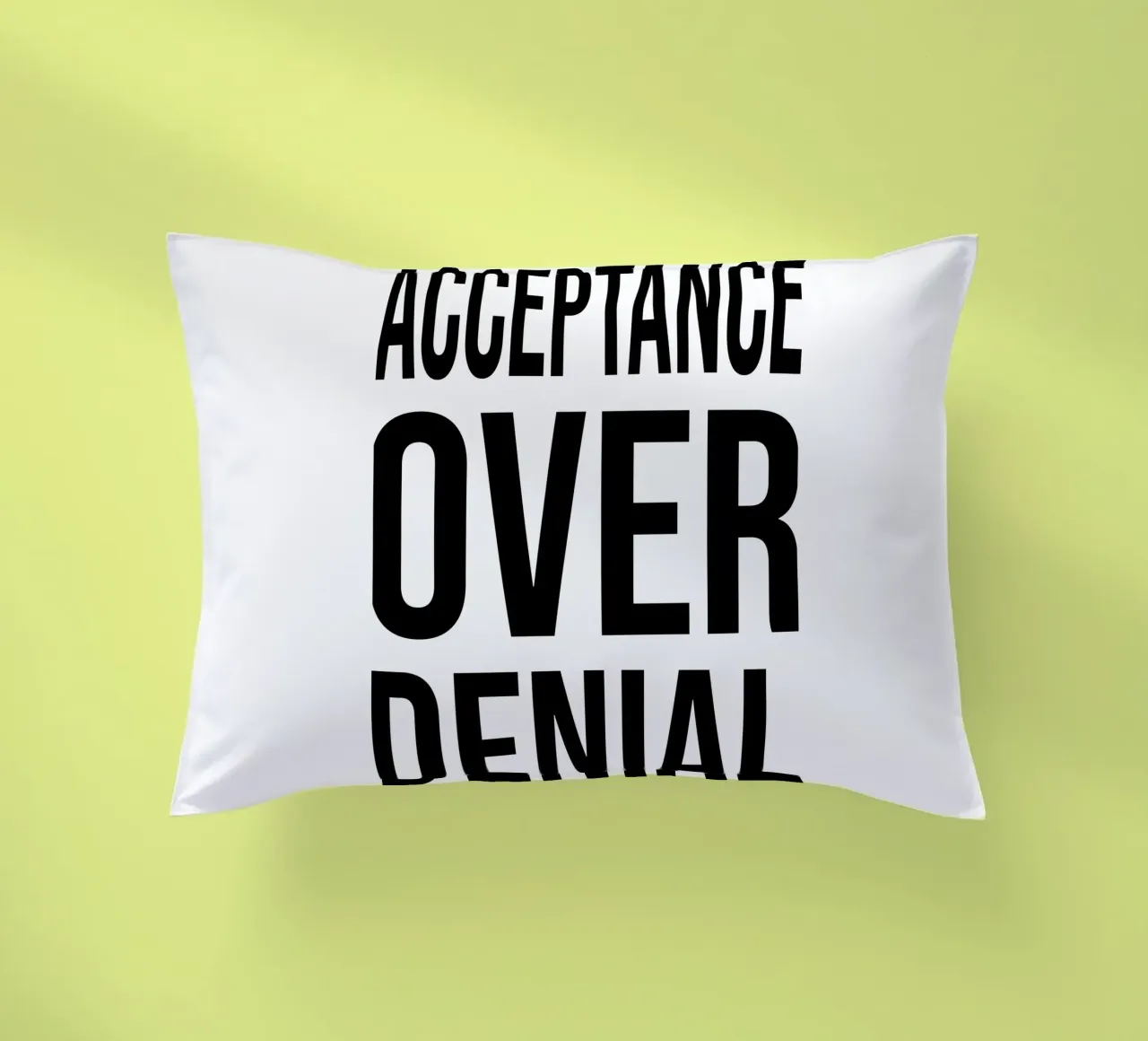 OVER Series- bold letters, brave values (5 colors) cuscino da OVER SERIES