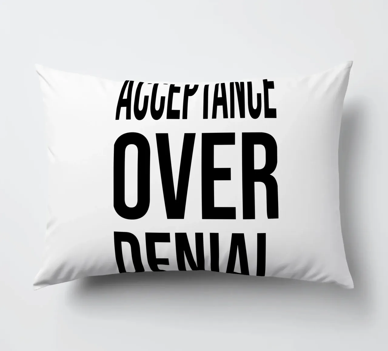 OVER Series- bold letters, brave values (5 colors) cuscino da OVER SERIES
