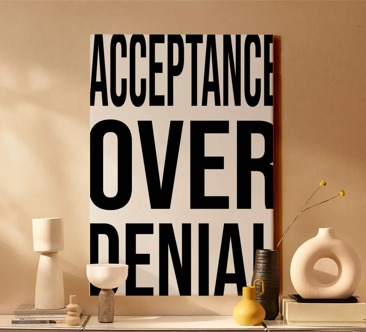 OVER Series- bold letters, brave values (5 colors) tela da OVER SERIES