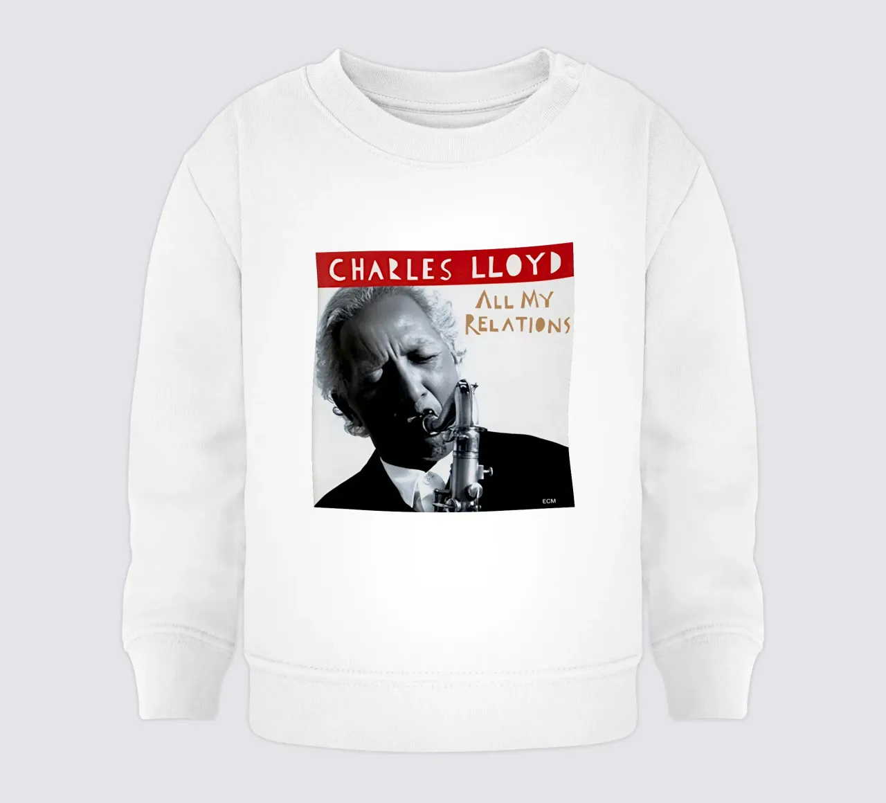 All My Relations - Charles Lloyd Jazz sudadera de bebé de grass.studio_