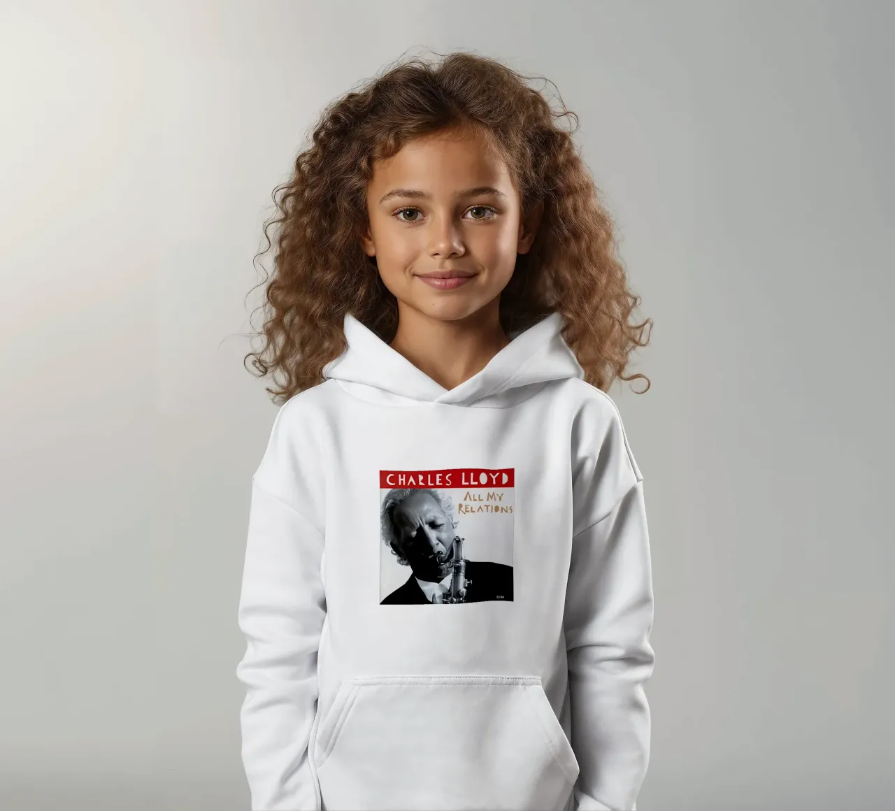All My Relations - Charles Lloyd Jazz sudadera con capucha para niño de grass.studio_