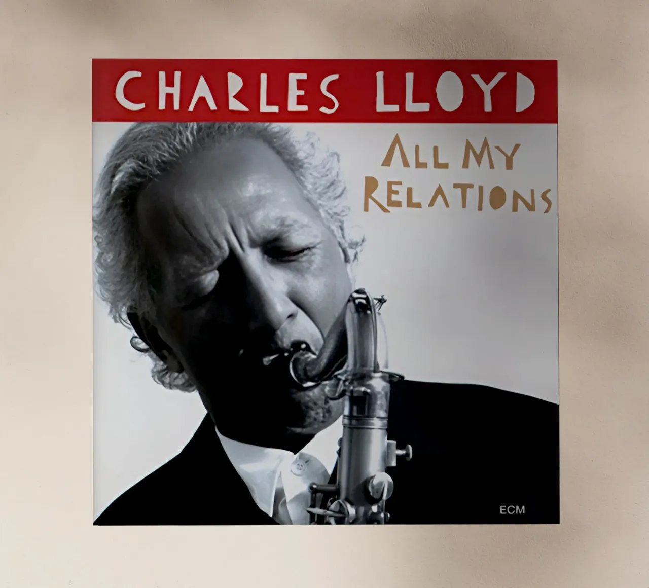 All My Relations - Charles Lloyd Jazz lámina retroiluminada de grass.studio_