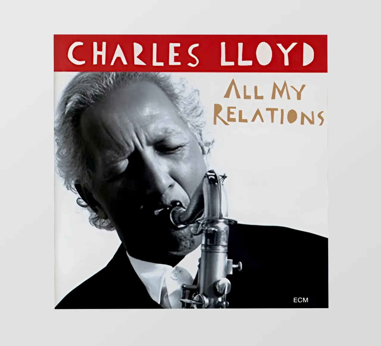All My Relations - Charles Lloyd Jazz lámina retroiluminada de grass.studio_