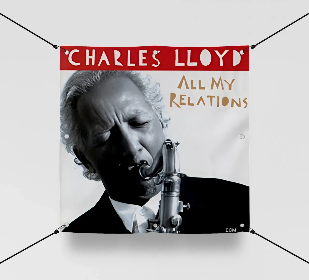 Tutte le mie relazioni - Charles Lloyd Jazz telo in pvc da grass.studio_