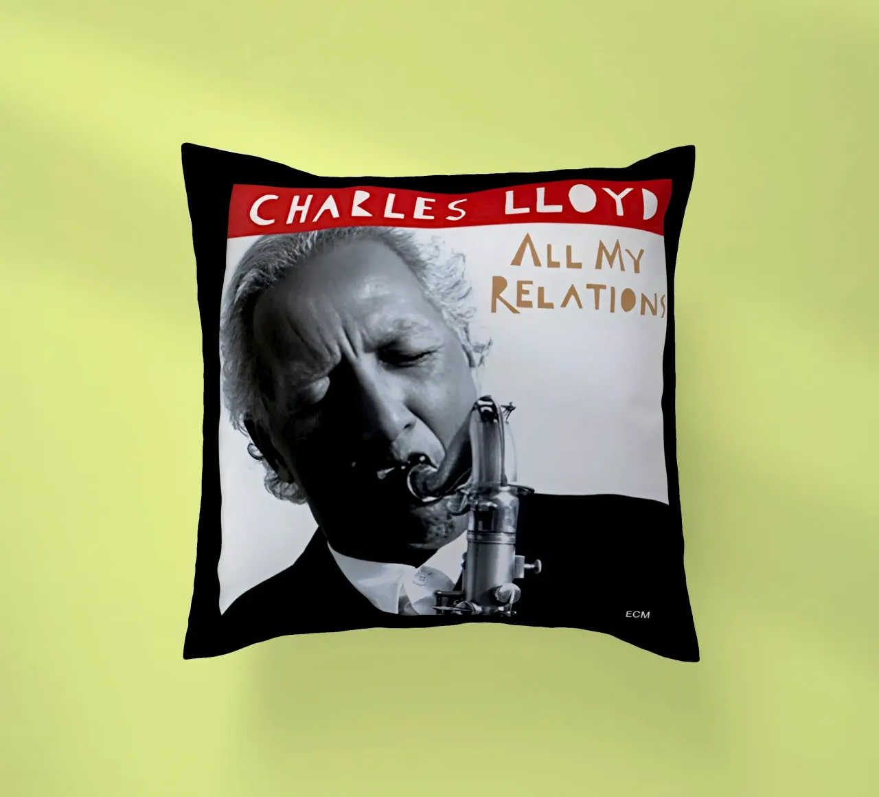 Tutte le mie relazioni - Charles Lloyd Jazz cuscino da grass.studio_