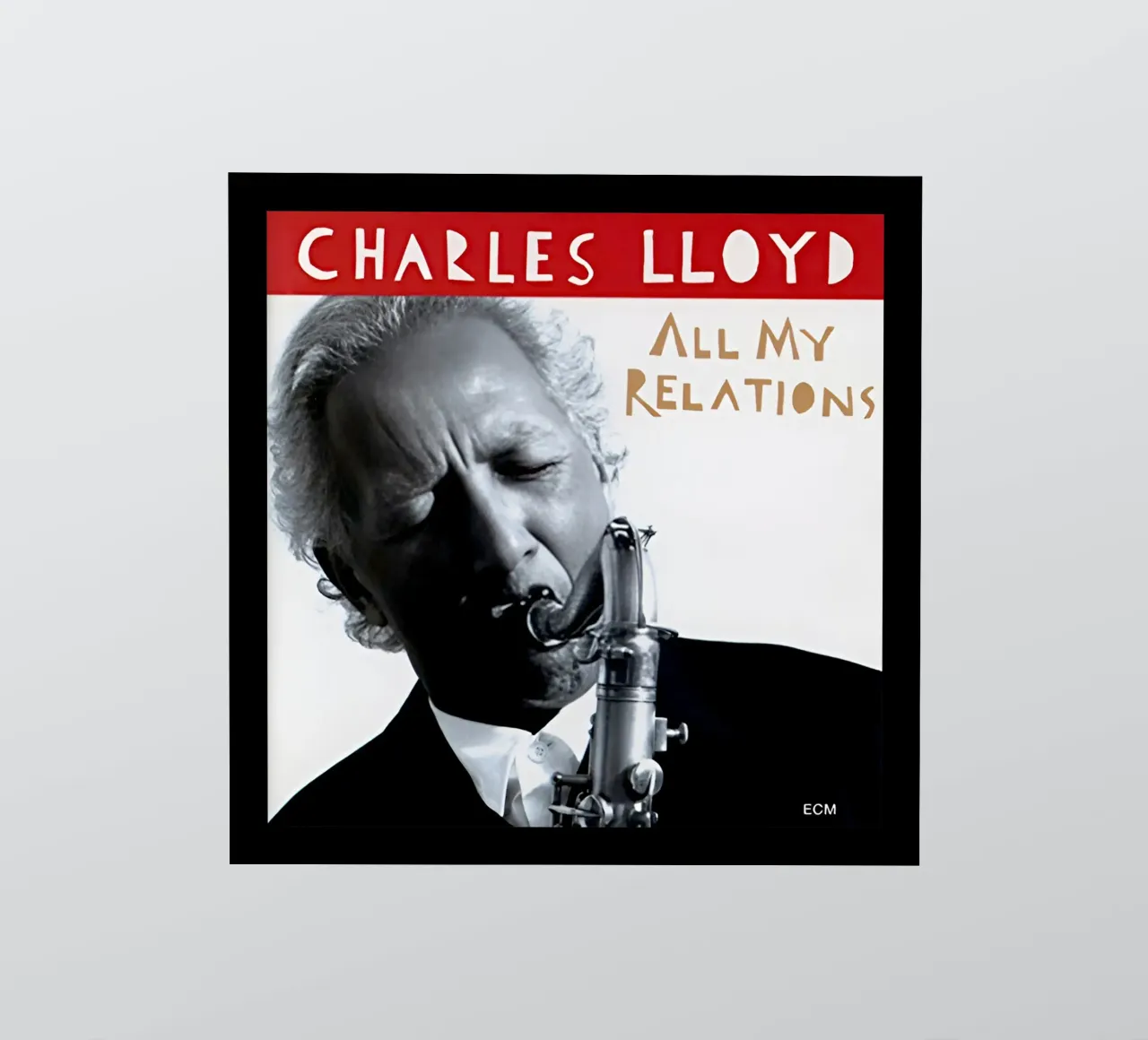 All My Relations - Charles Lloyd Jazz pegatina de grass.studio_