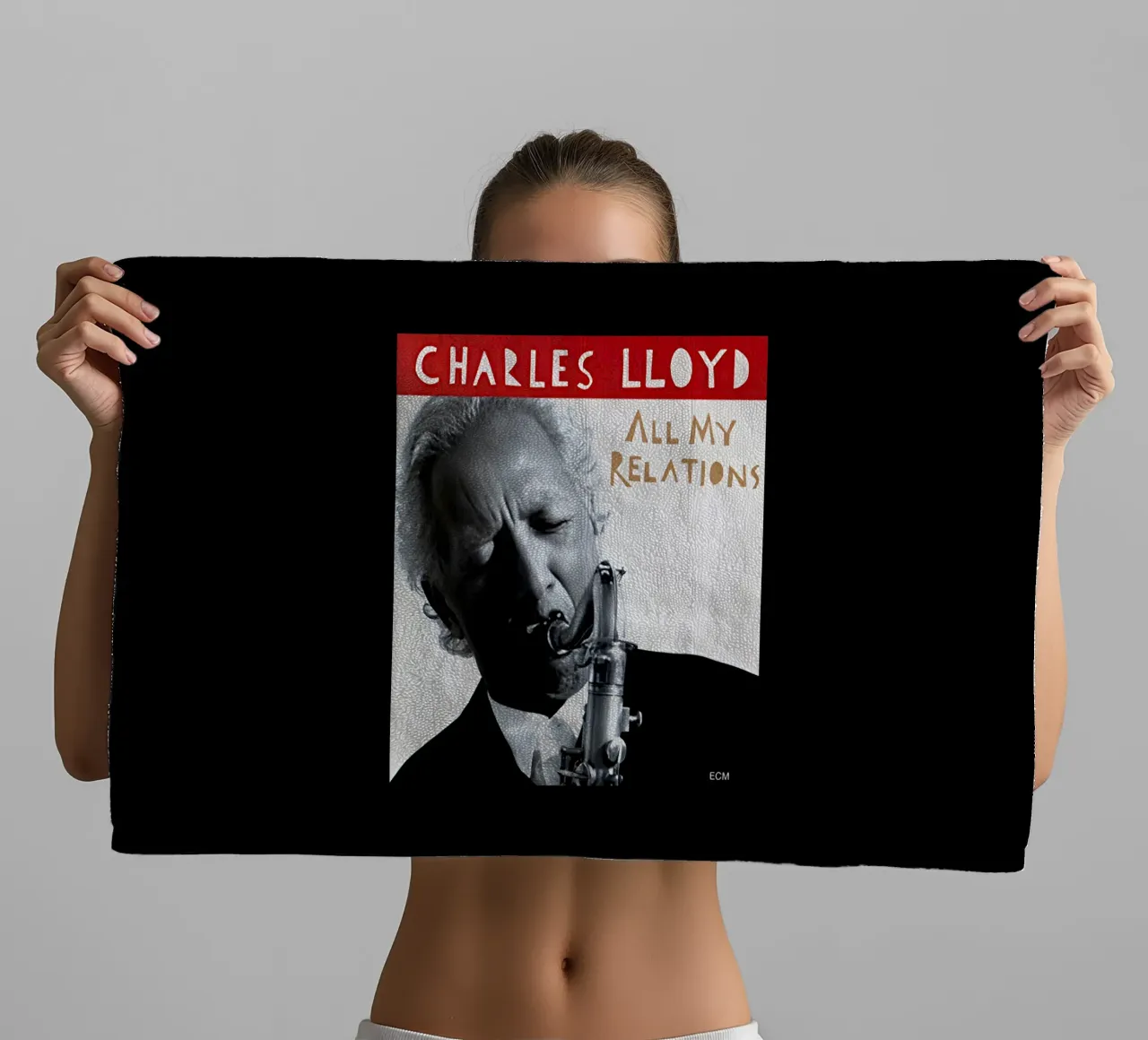 All My Relations - Charles Lloyd Jazz towel by grass.studio_