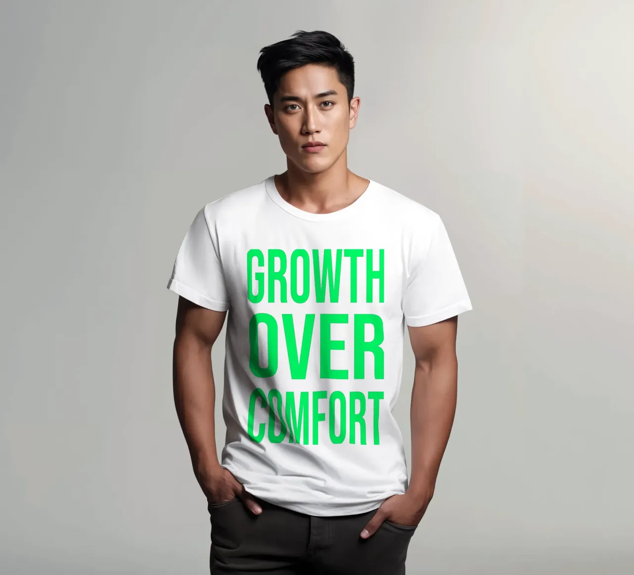 OVER Series- bold letters, brave values (5 colors) t-shirt da OVER SERIES