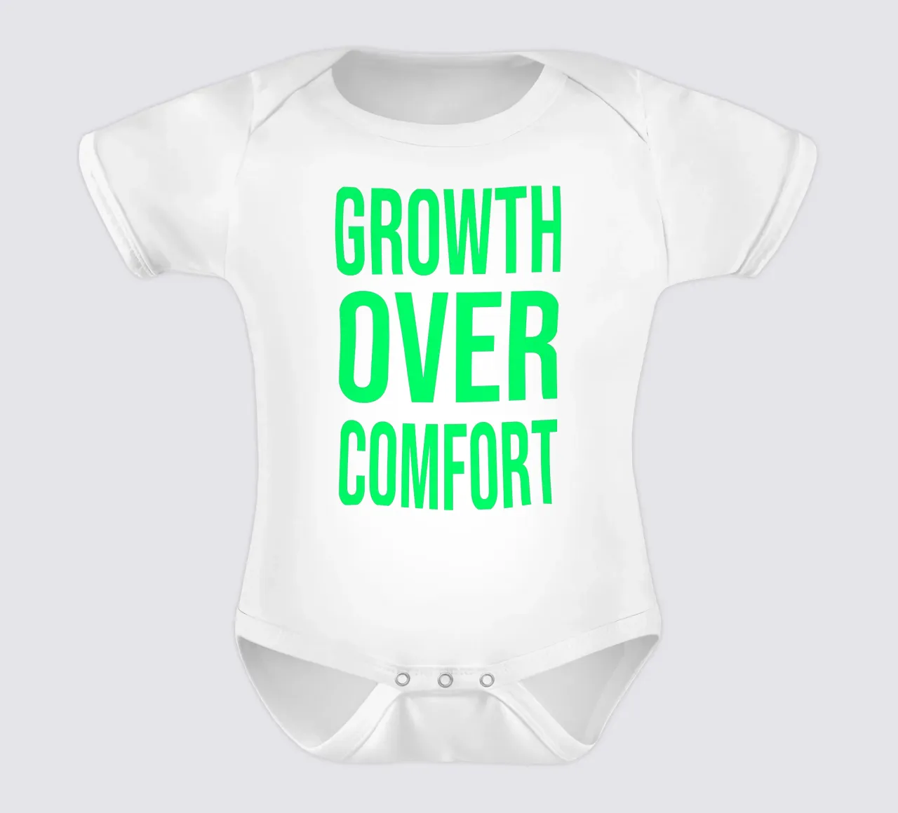 OVER Series- bold letters, brave values (5 colors) body neonato maniche corte da OVER SERIES