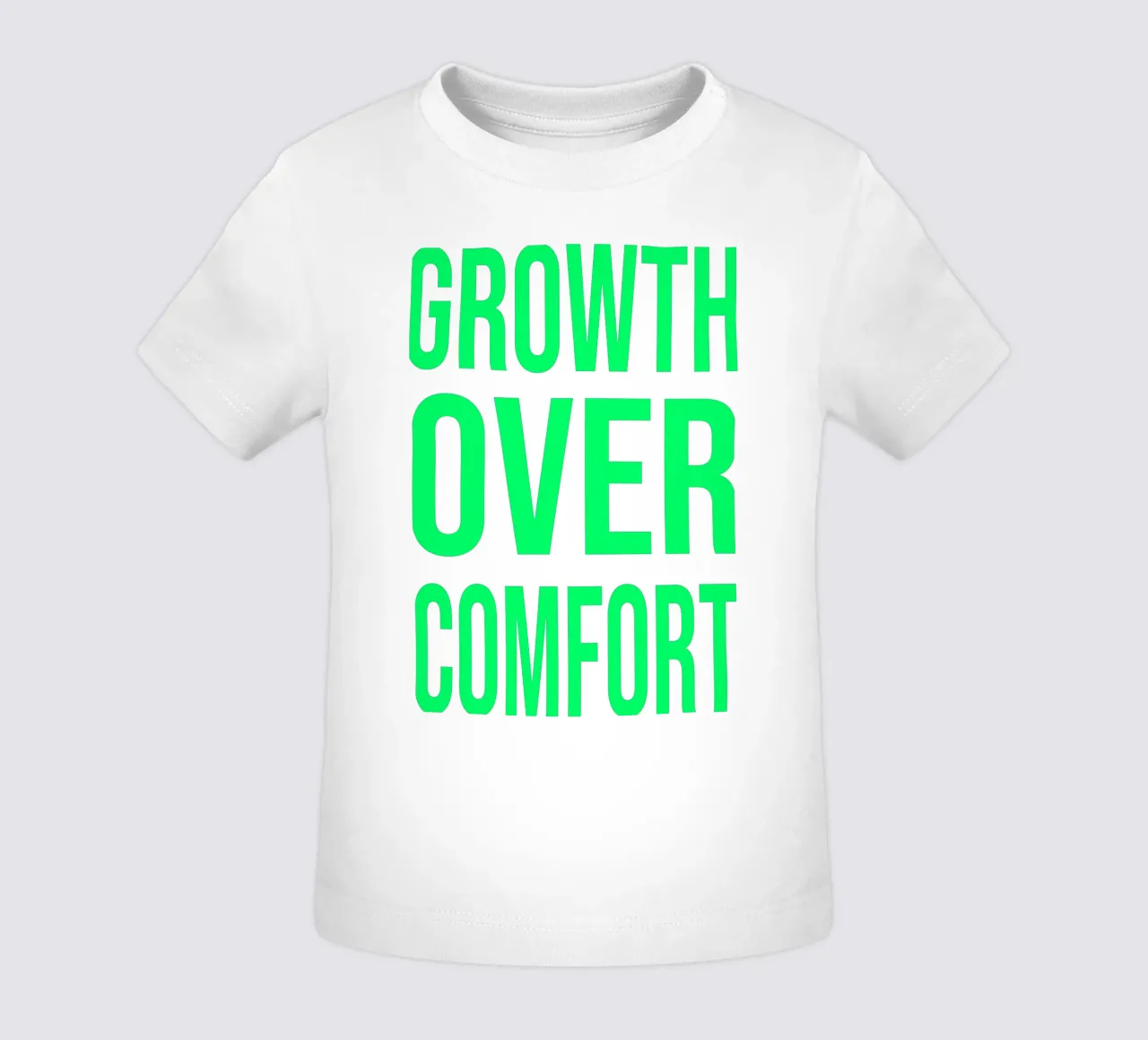 OVER Series- bold letters, brave values (5 colors) maglietta neonato da OVER SERIES