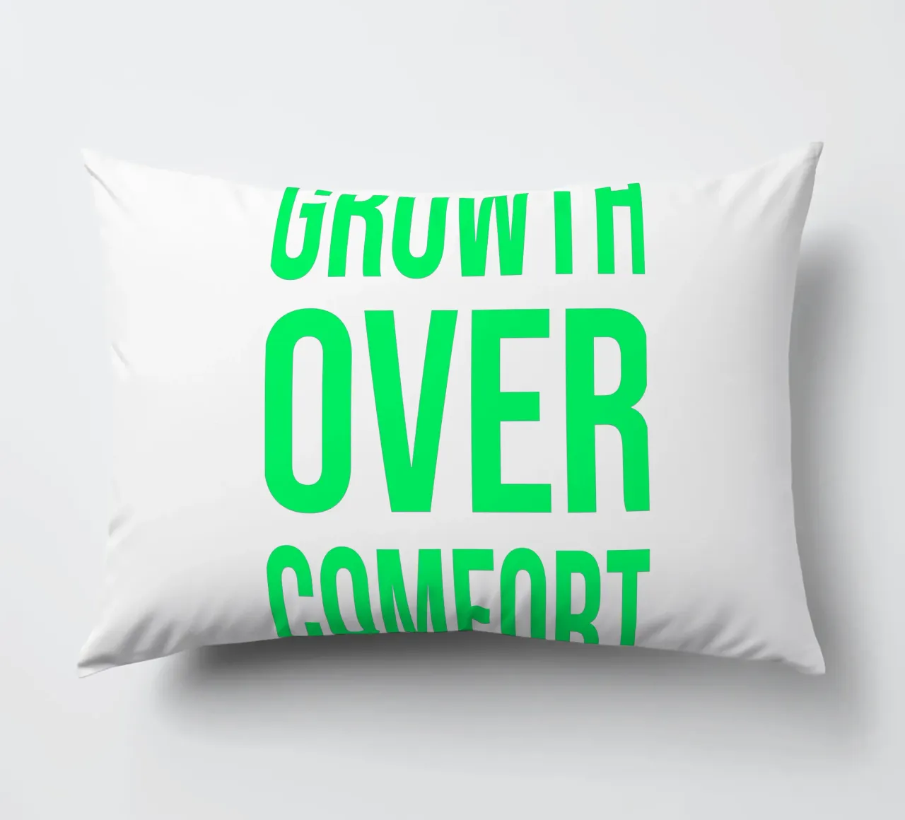 OVER Series- bold letters, brave values (5 colors) cuscino da OVER SERIES