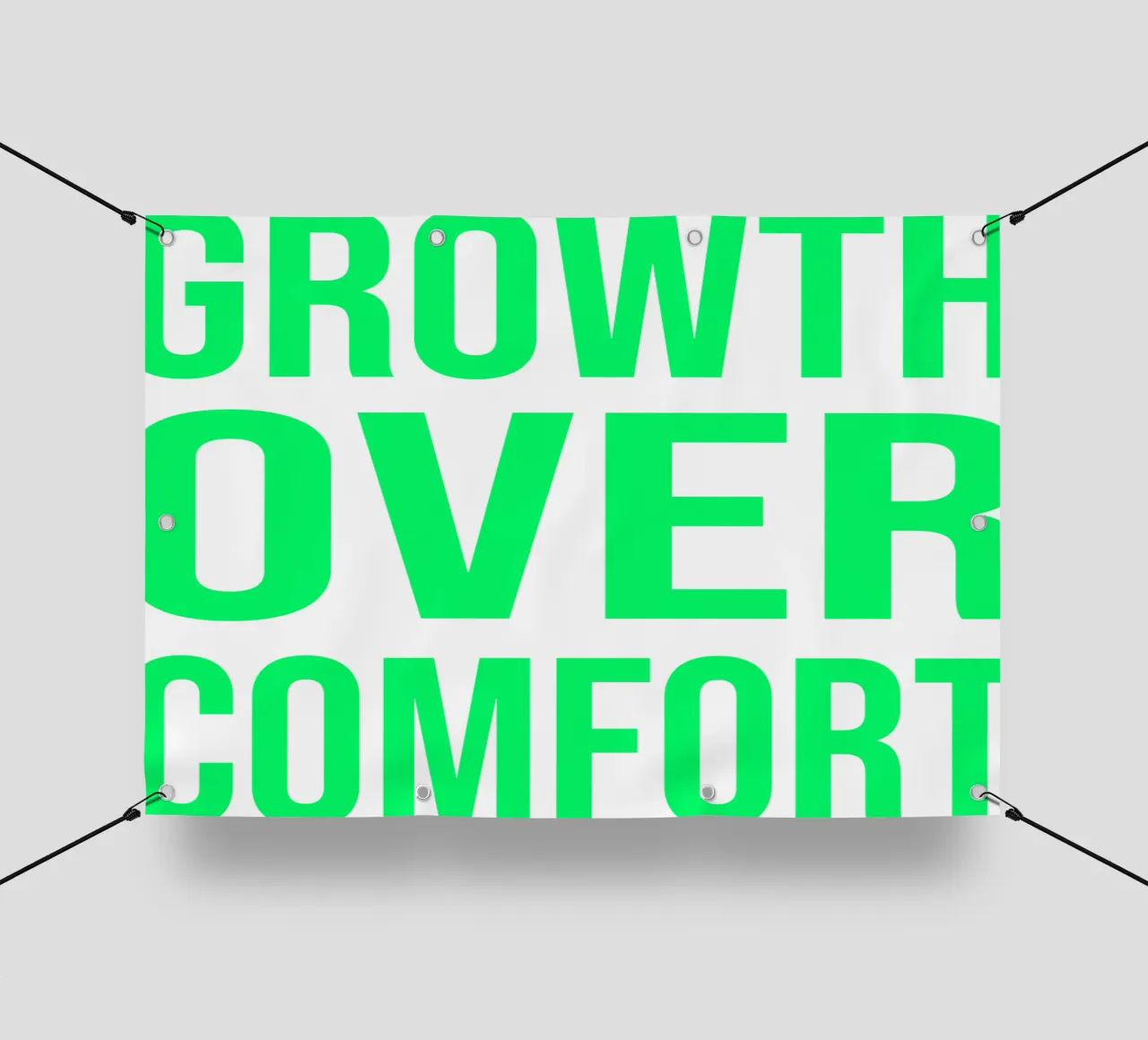 OVER Series- bold letters, brave values (5 colors) telo in pvc da OVER SERIES