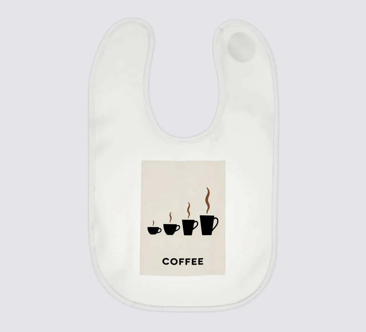 coffee cups evolution Babylätzchen von LIFESTYLE OBJECTS