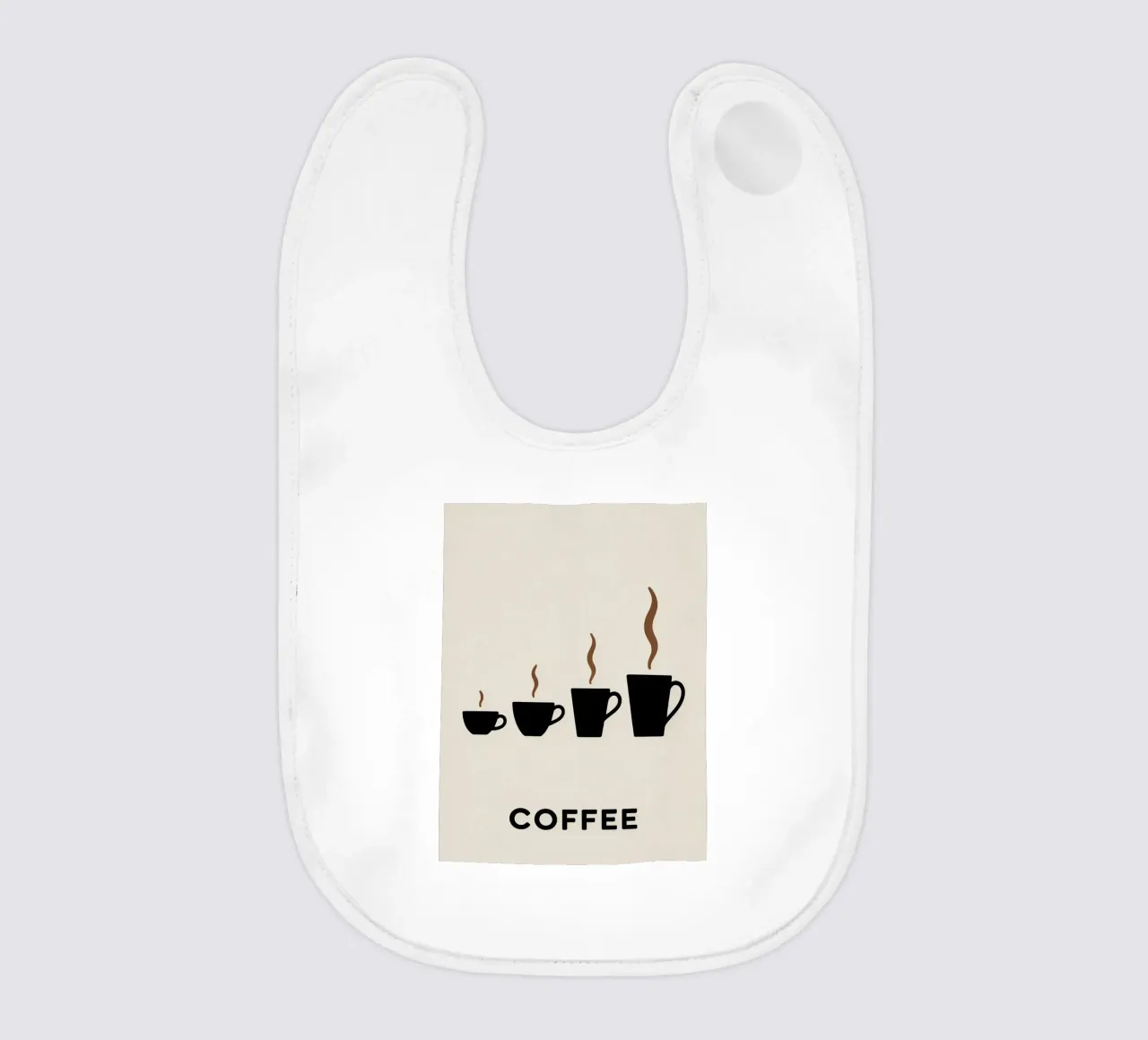 coffee cups evolution Babylätzchen von LIFESTYLE OBJECTS