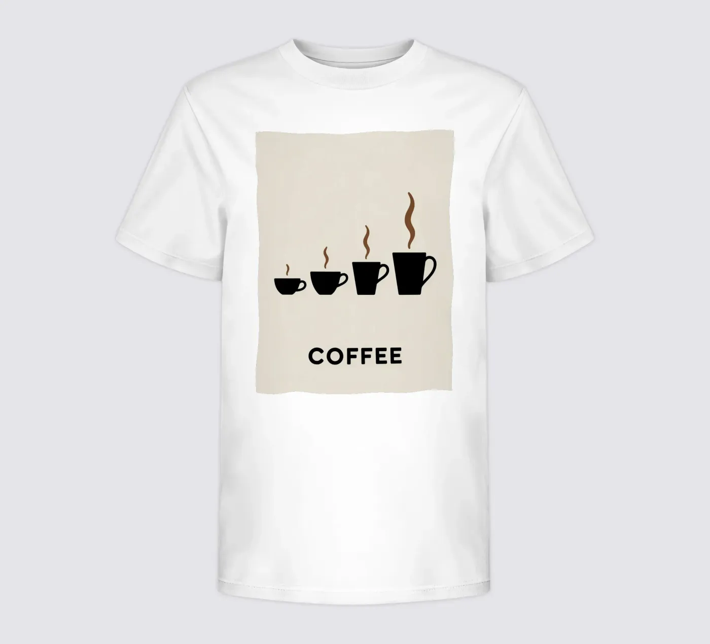 evoluzione delle tazze da caffè t-shirt bambini da LIFESTYLE OBJECTS