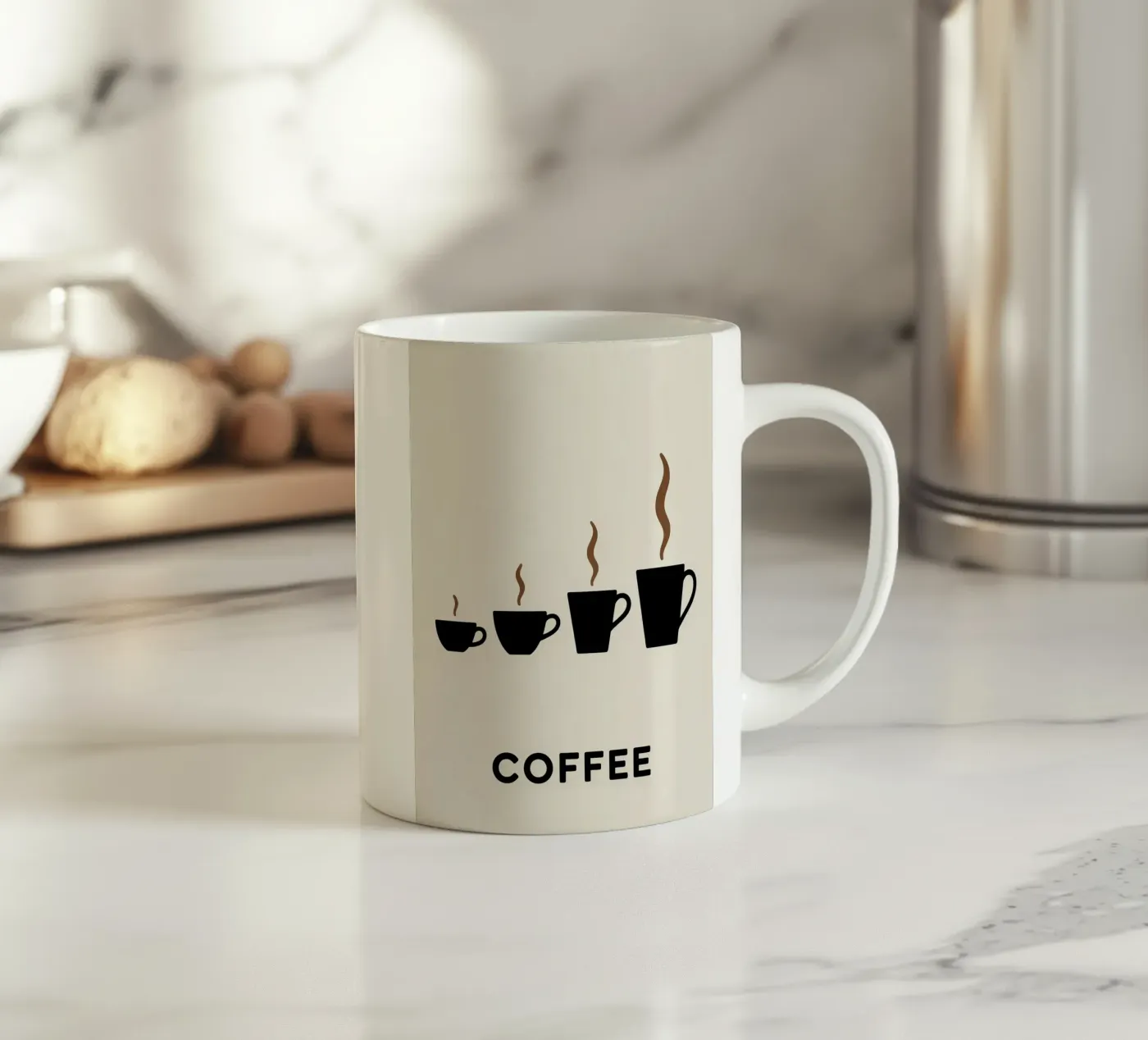 coffee cups evolution ceramic mug by LIFESTYLE OBJECTS