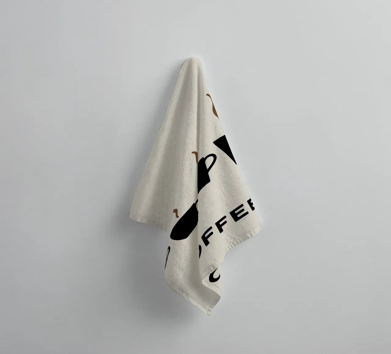 De evolutie van koffiekopjes badhanddoek van LIFESTYLE OBJECTS