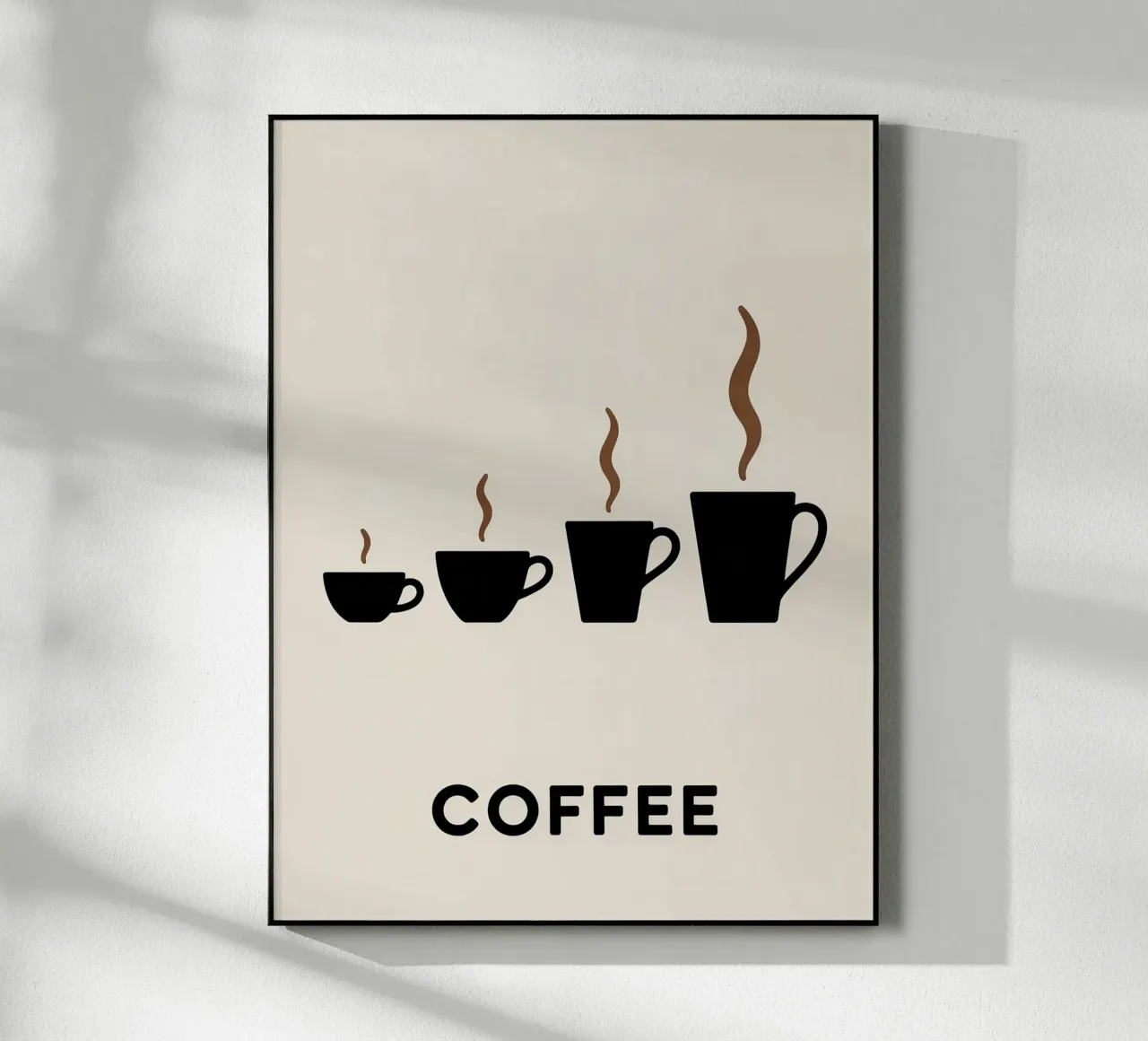 coffee cups evolution plexiglas de LIFESTYLE OBJECTS