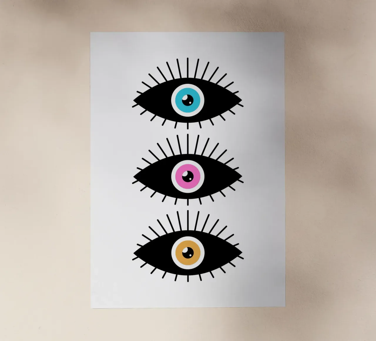 Eyes pellicola backlit da PinkCandyWalls