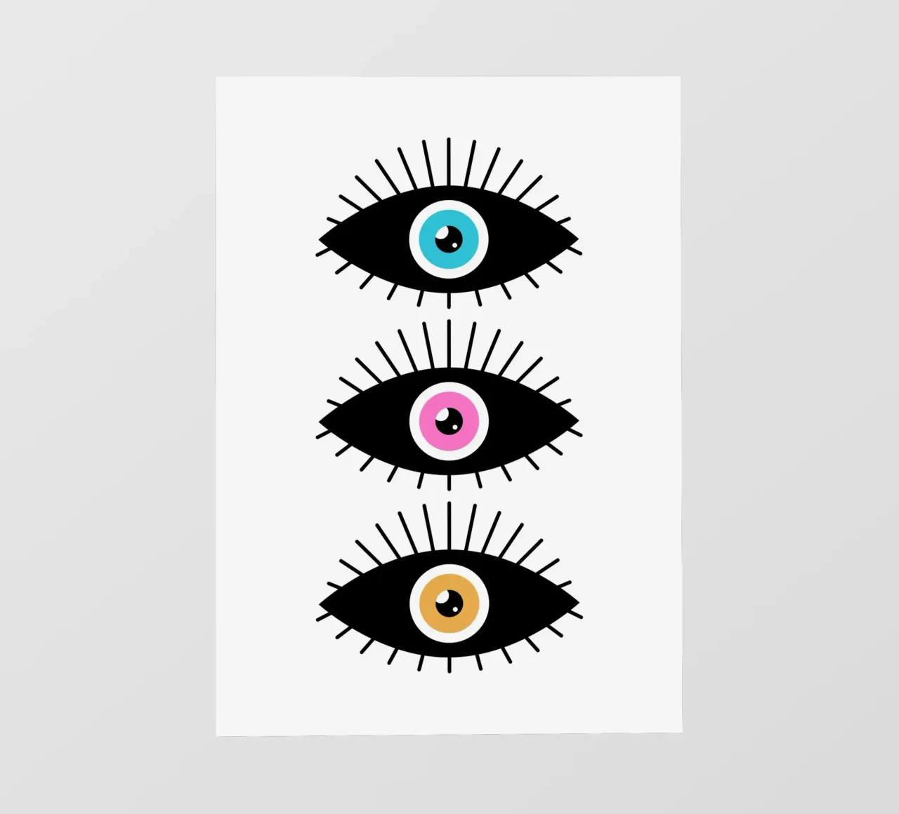 Eyes telo in pvc da PinkCandyWalls