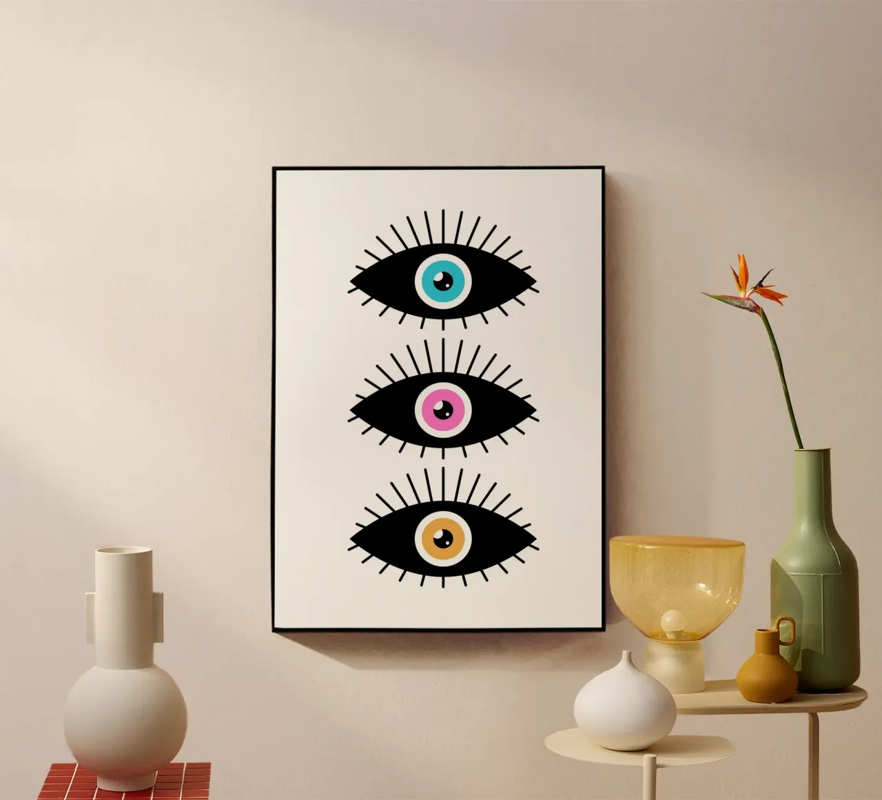 Eyes plexiglass da PinkCandyWalls