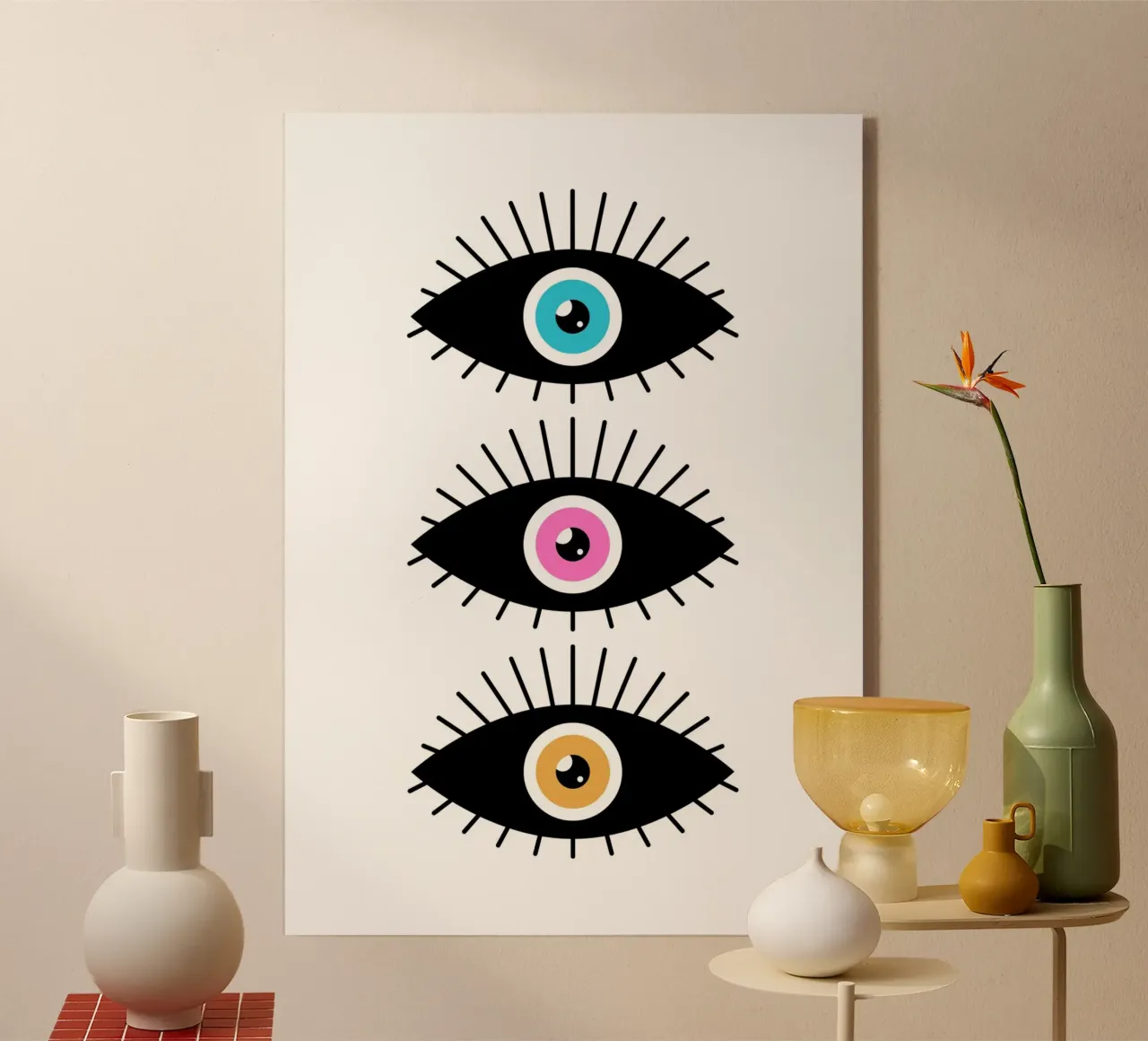 Eyes plexiglass da PinkCandyWalls