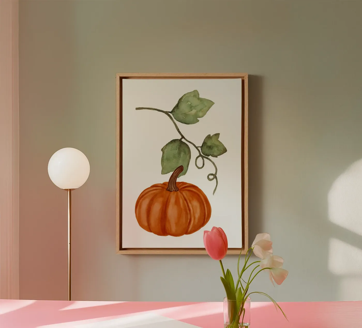 Pumpkin Leinwand von PinkCandyWalls