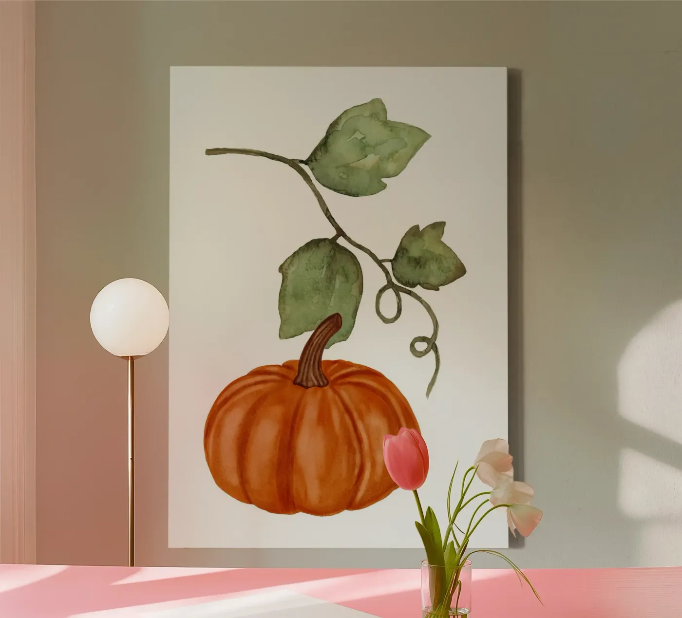 Pumpkin Leinwand von PinkCandyWalls