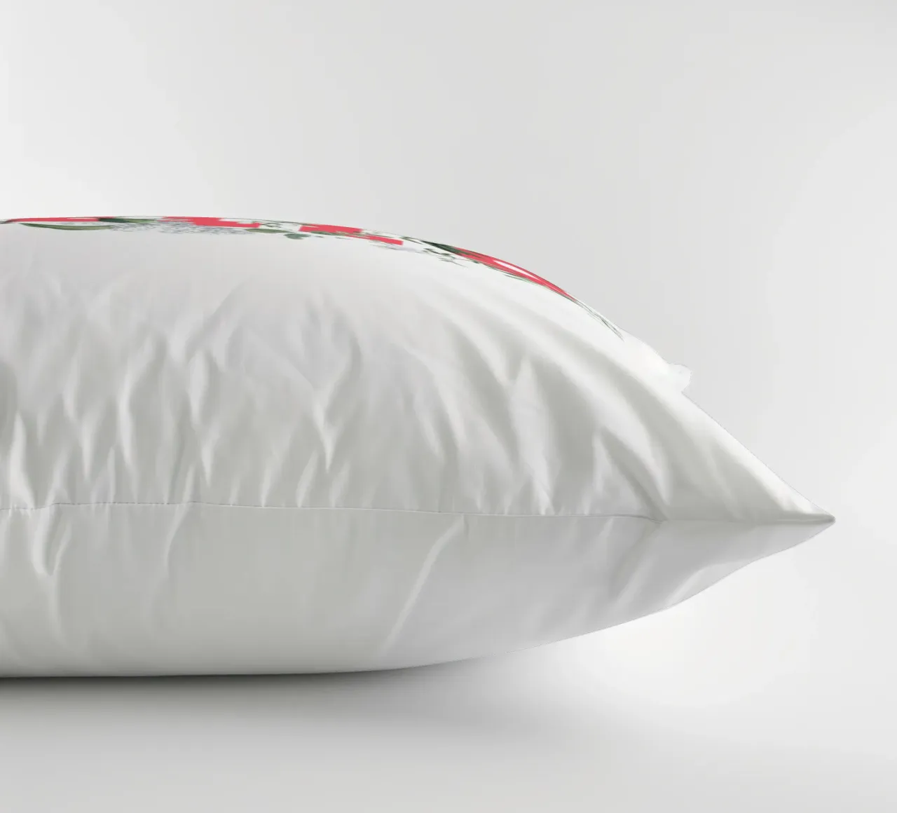 Ciao Fiori e Insetti Rosso Bianco cuscino da Studio Frances M