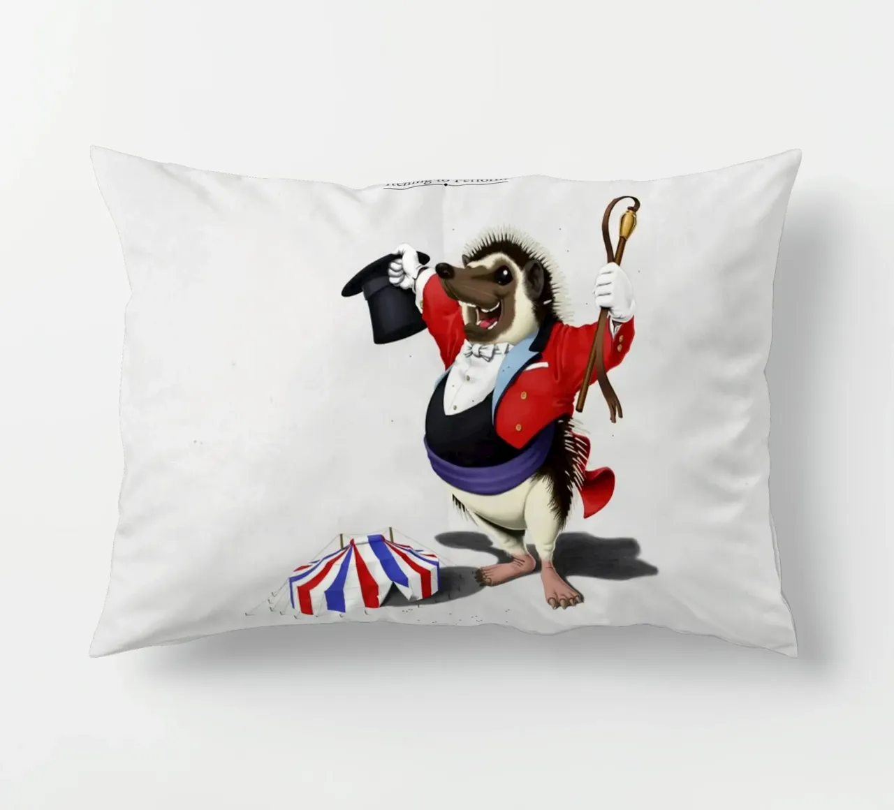 Itching to perform (Titled) cuscino da Rob Art | Illustration