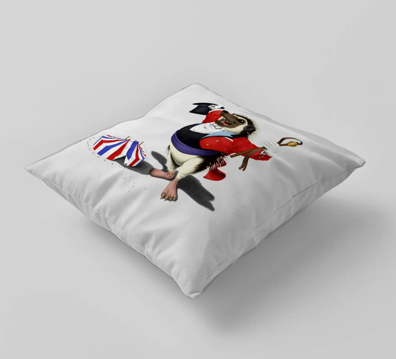 Itching to perform (Titled) cuscino da Rob Art | Illustration