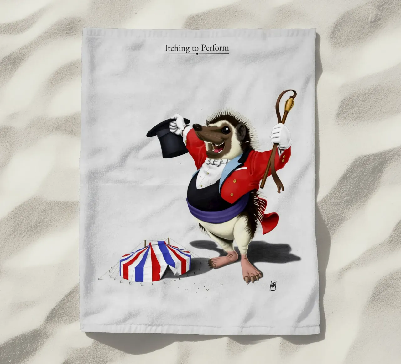 Itching to perform (Titled) telo mare da Rob Art | Illustration