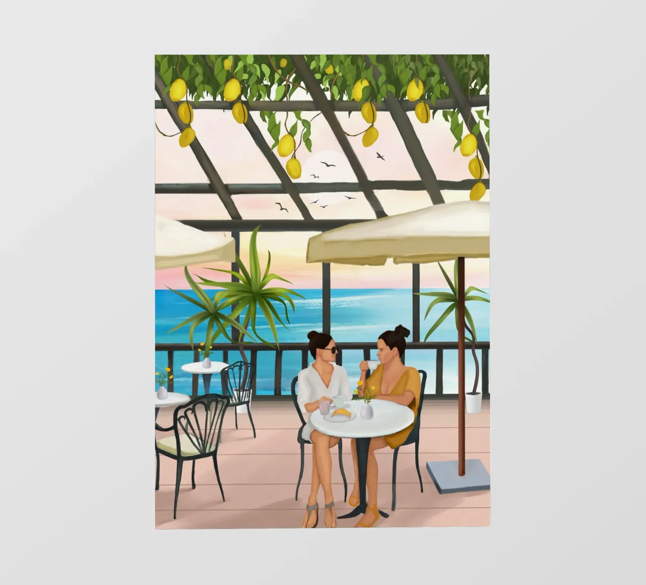 Beneath the Lemon Canopy telo in pvc da cityart