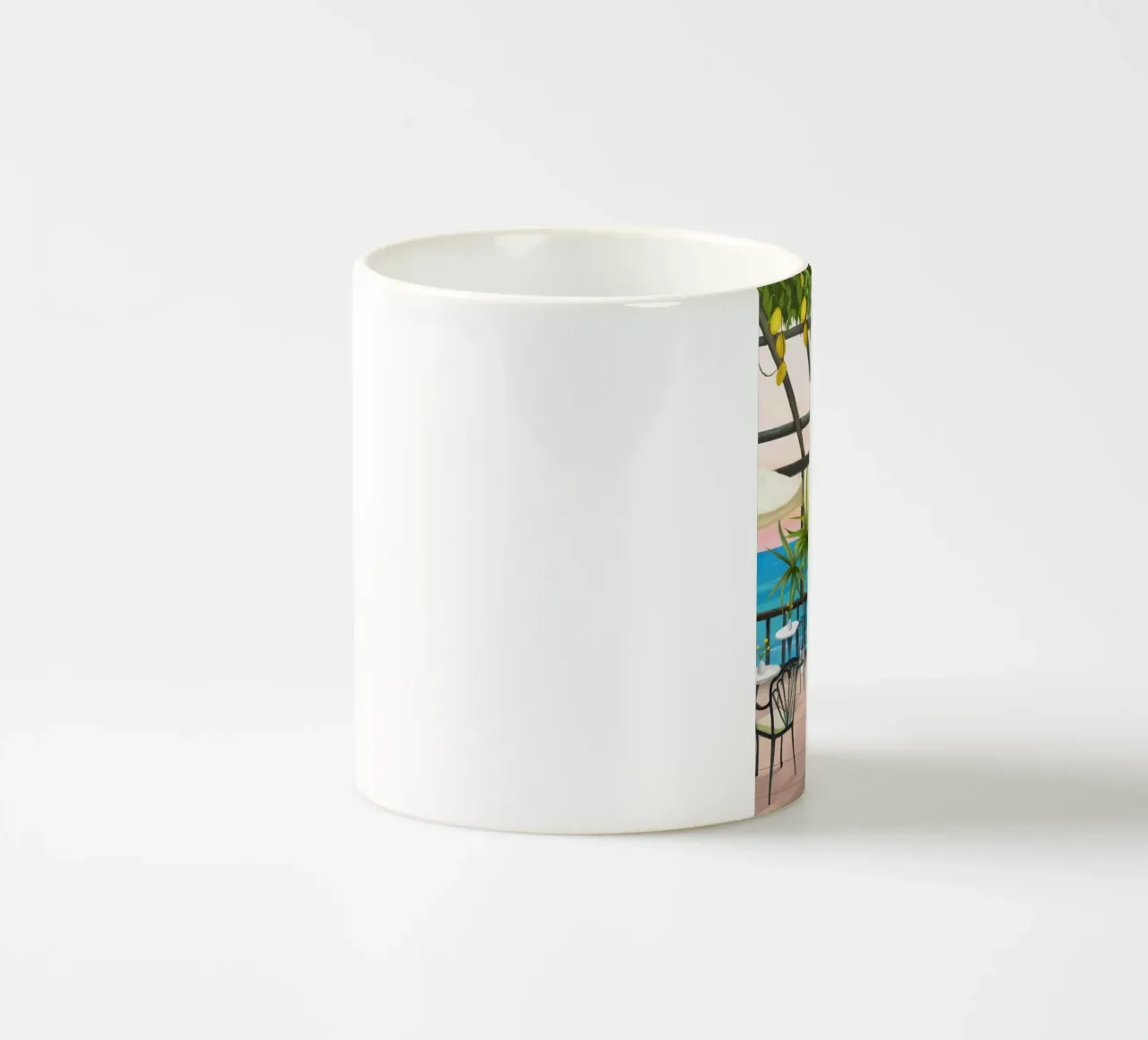 Beneath the Lemon Canopy tazza in ceramica da cityart