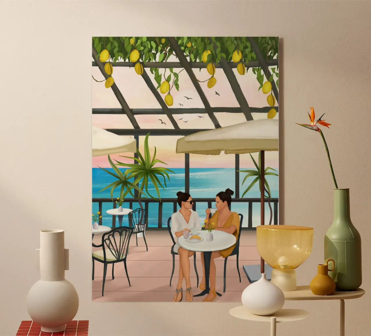 Beneath the Lemon Canopy plexiglass da cityart