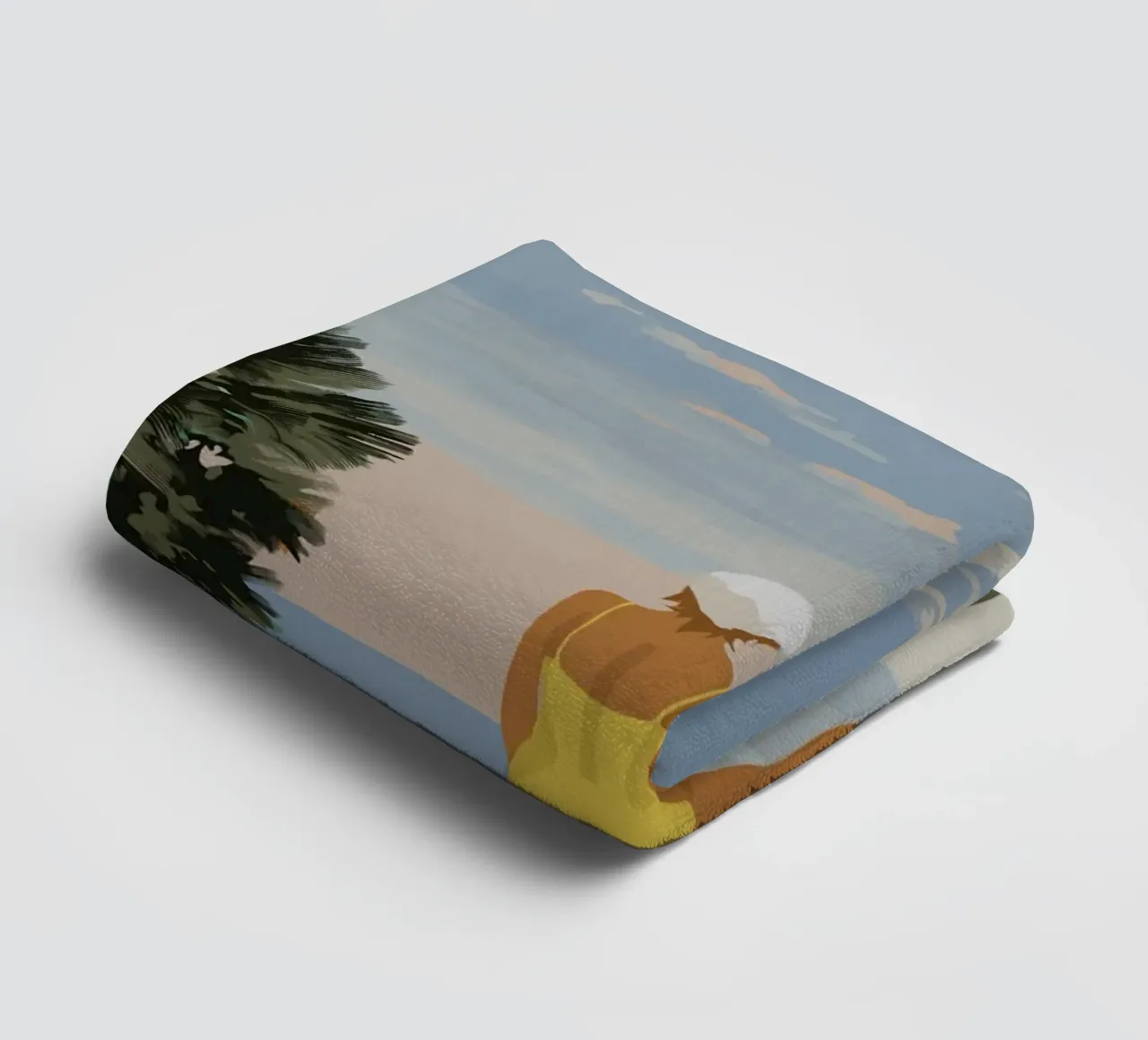 Vue sur la mer serviette de bain de LaylaOzFun
