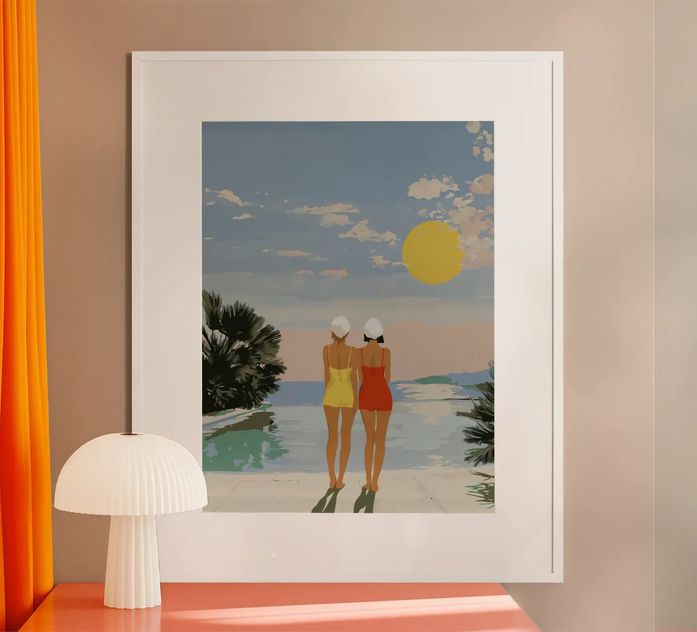 Sea view poster by LaylaOzFun