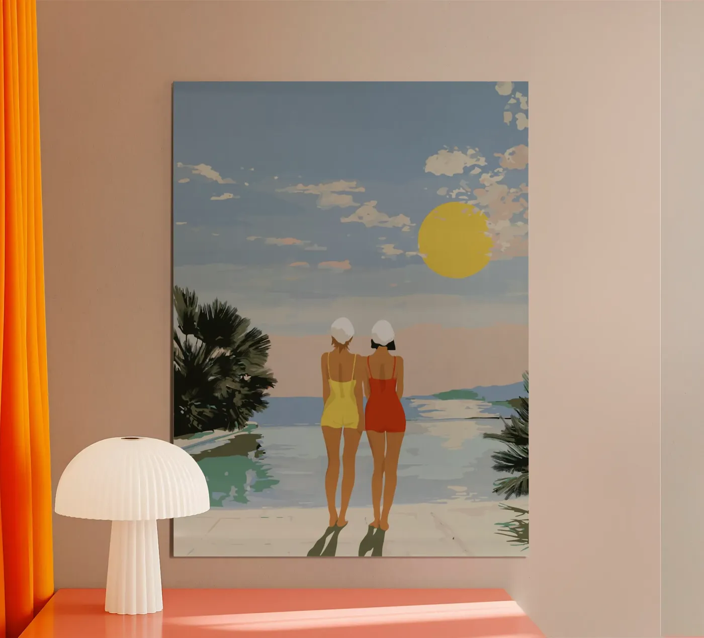 Sea view poster by LaylaOzFun
