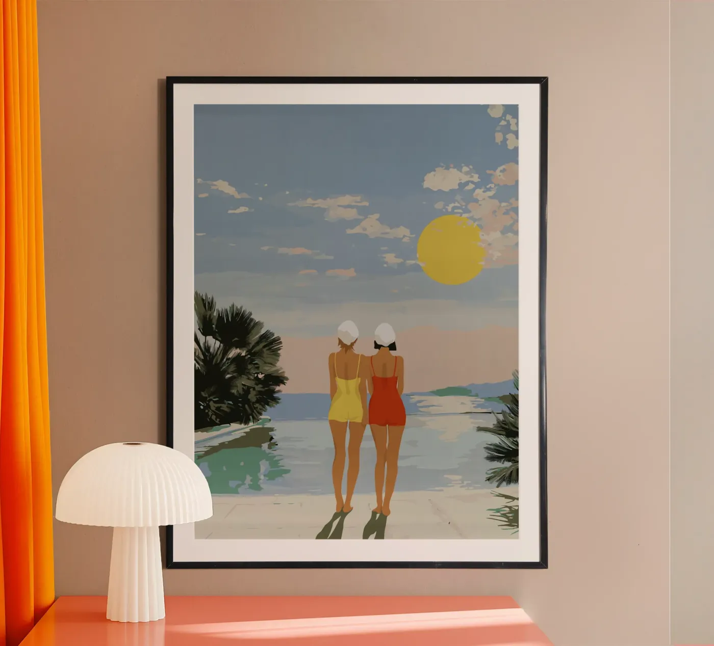 Sea view poster by LaylaOzFun
