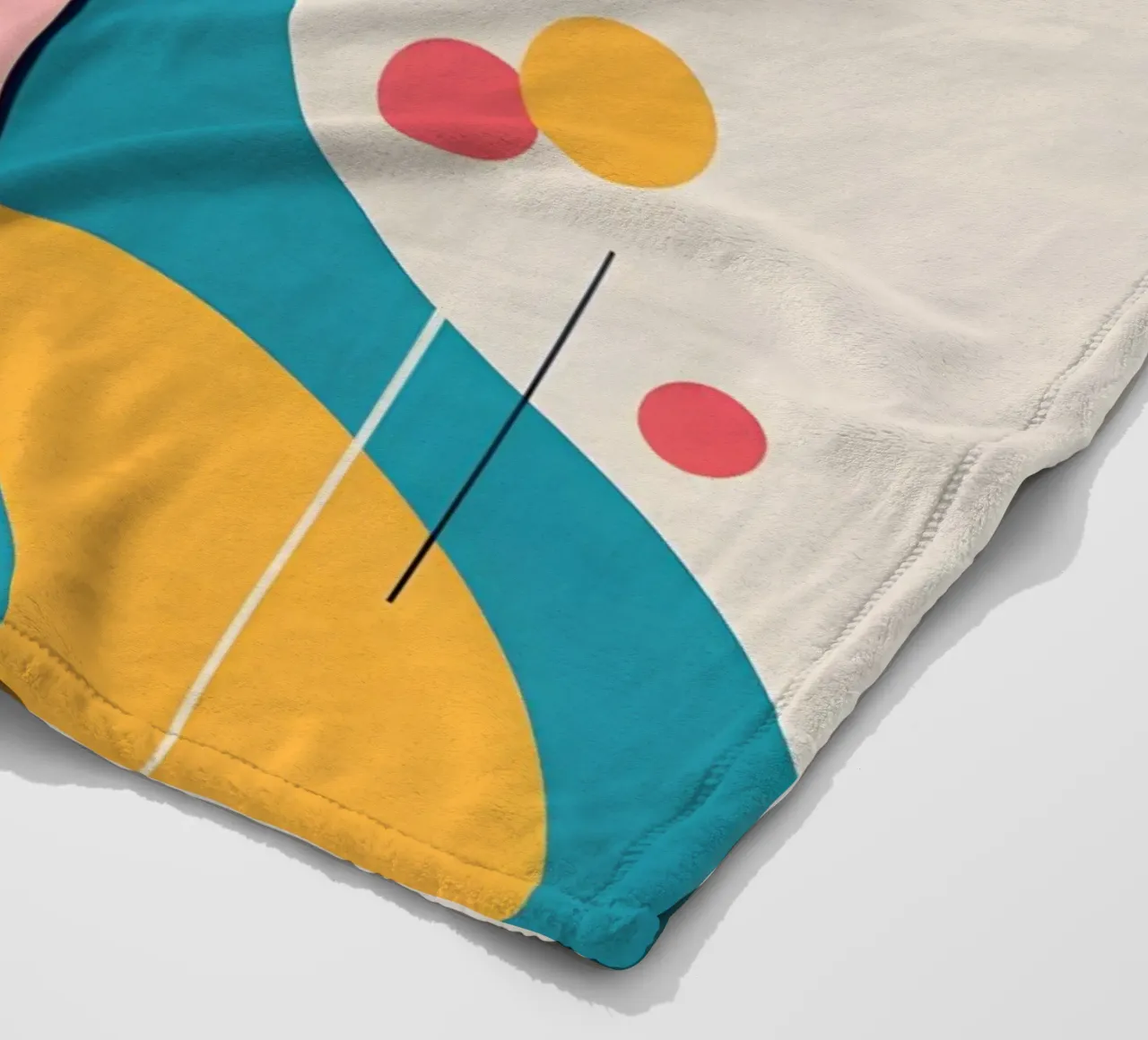 donna vettoriale pop art coperta in pile da LIFESTYLE OBJECTS